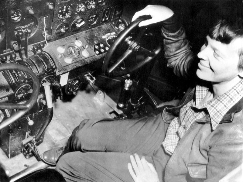 Amelia Earhart pilotka