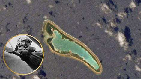 Amelia Earhart pilotka Kiribati