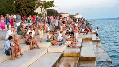 Zadar stopnice morske orglice