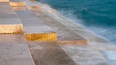 Zadar stopnice morske orglice