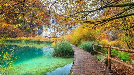 Plitvice Plitviska jezera Hrvaska turizem