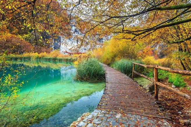 Plitvice Plitviska jezera Hrvaska turizem