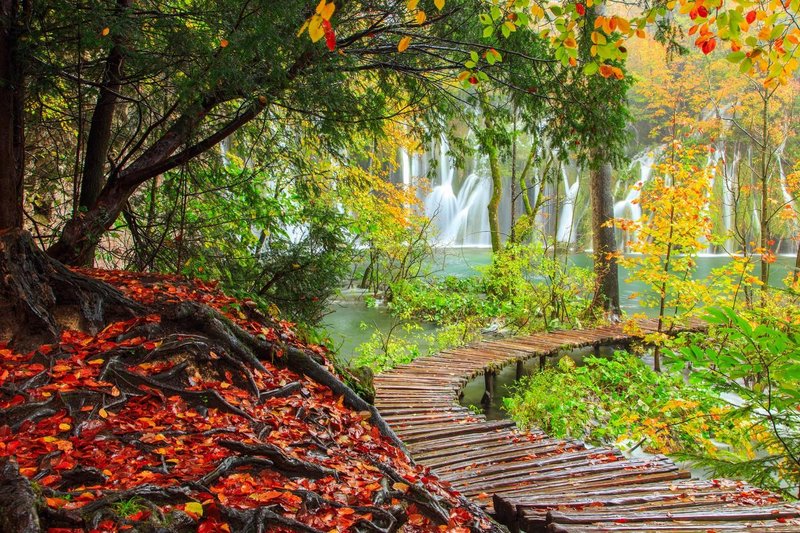 Plitvice Plitviska jezera Hrvaska turizem