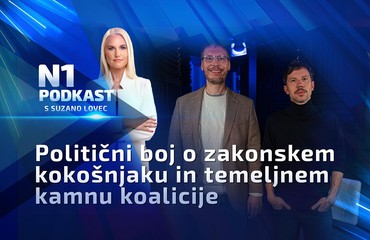 N1 podkast s Suzano Lovec: Politični boj o zakonskem kokošnjaku in temeljnem kamnu koalicije
