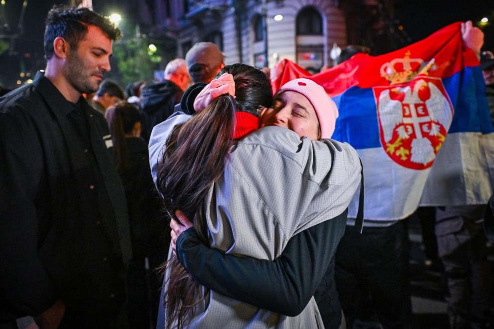 srbija volitve studenti aleksandar vucic beograd slavje nova era spremembe