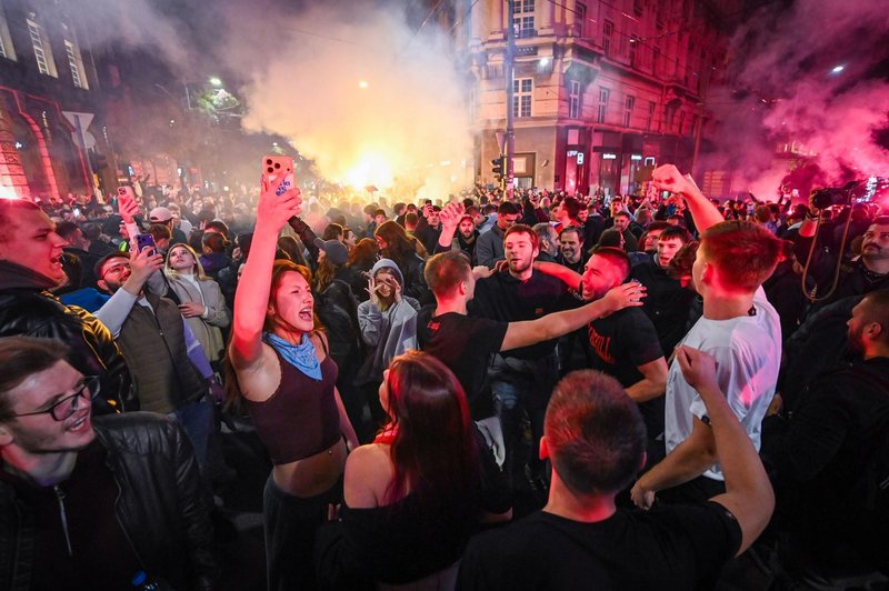 srbija volitve studenti aleksandar vucic beograd slavje nova era spremembe