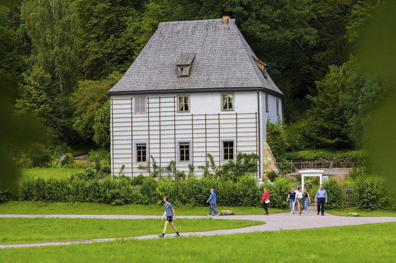 Nemcija Goethe Weimar rezidenca