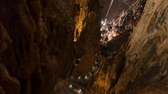 Briskovska jama Grotta Gigante podzemni svet kapniske oblike turisticna jama
