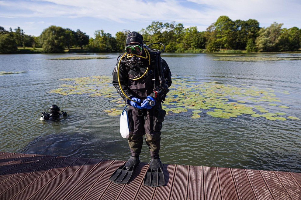jezero Pewaukee potop potapljac mark zda najdba coln preteklost zgodovina arheologija odkritje