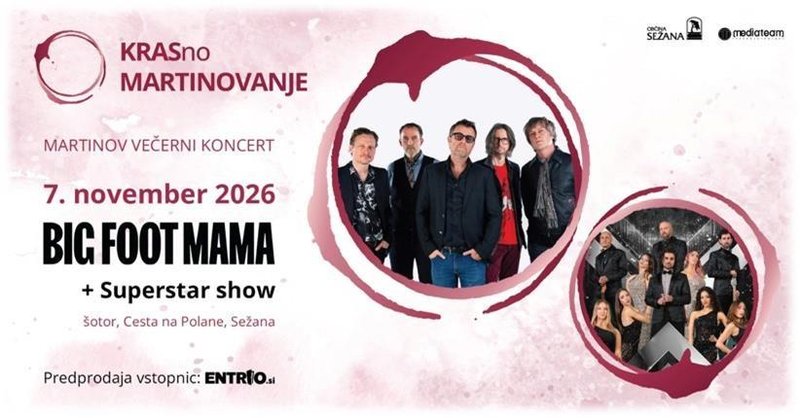 Kras martinovanje program Big Foot Mama