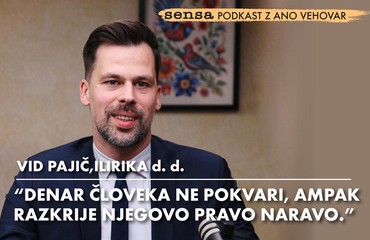 Vid Pajič: "Denar človeka ne pokvari, ampak razkrije njegovo pravo naravo."