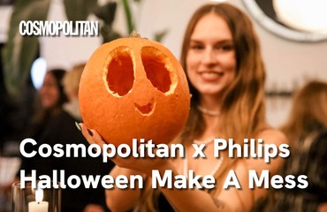 Cosmopolitan x Philips Halloween Make A Mess