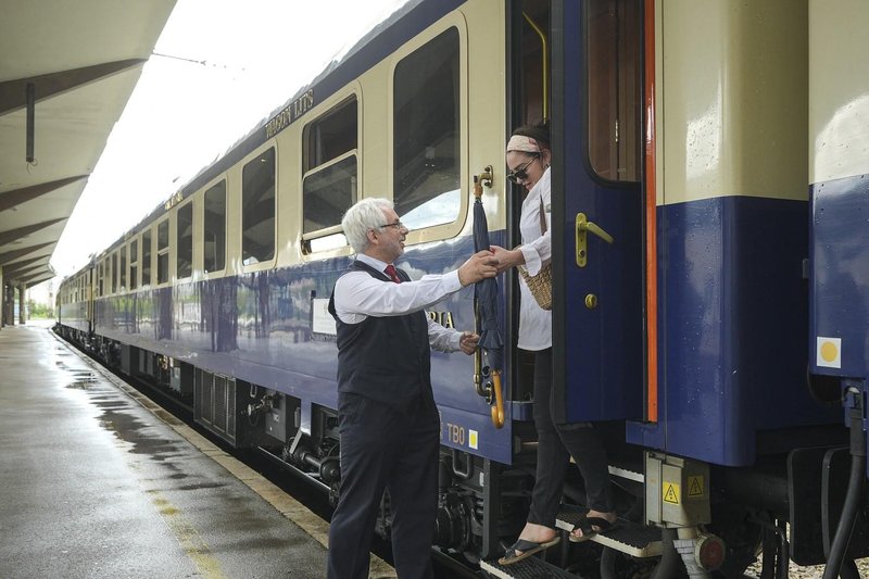 vlak zeleznica potovanje Orient Express