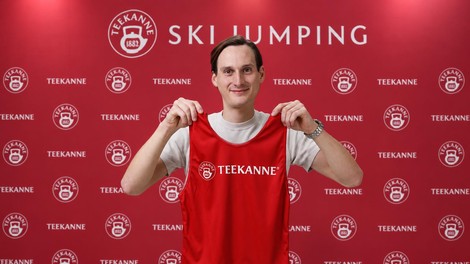 Domen Prevc bo poletel s čaji TEEKANNE