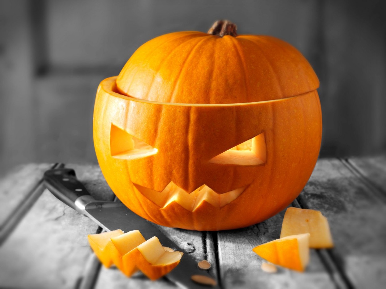 halloween buča