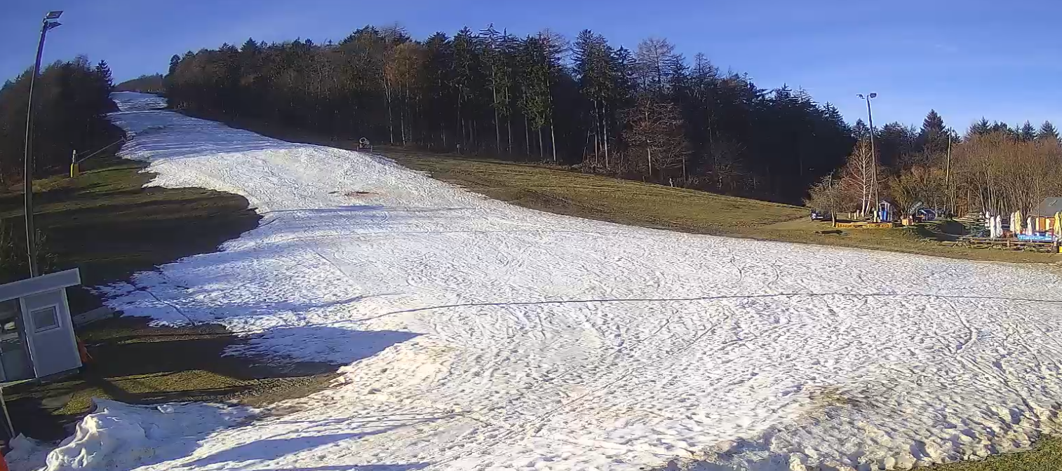 Trenutno stanje na mariborskem Pohorju.