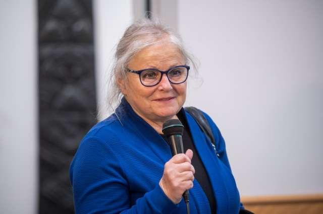 Predsednica združenja Zlata nit, Biserka Marolt Meden.