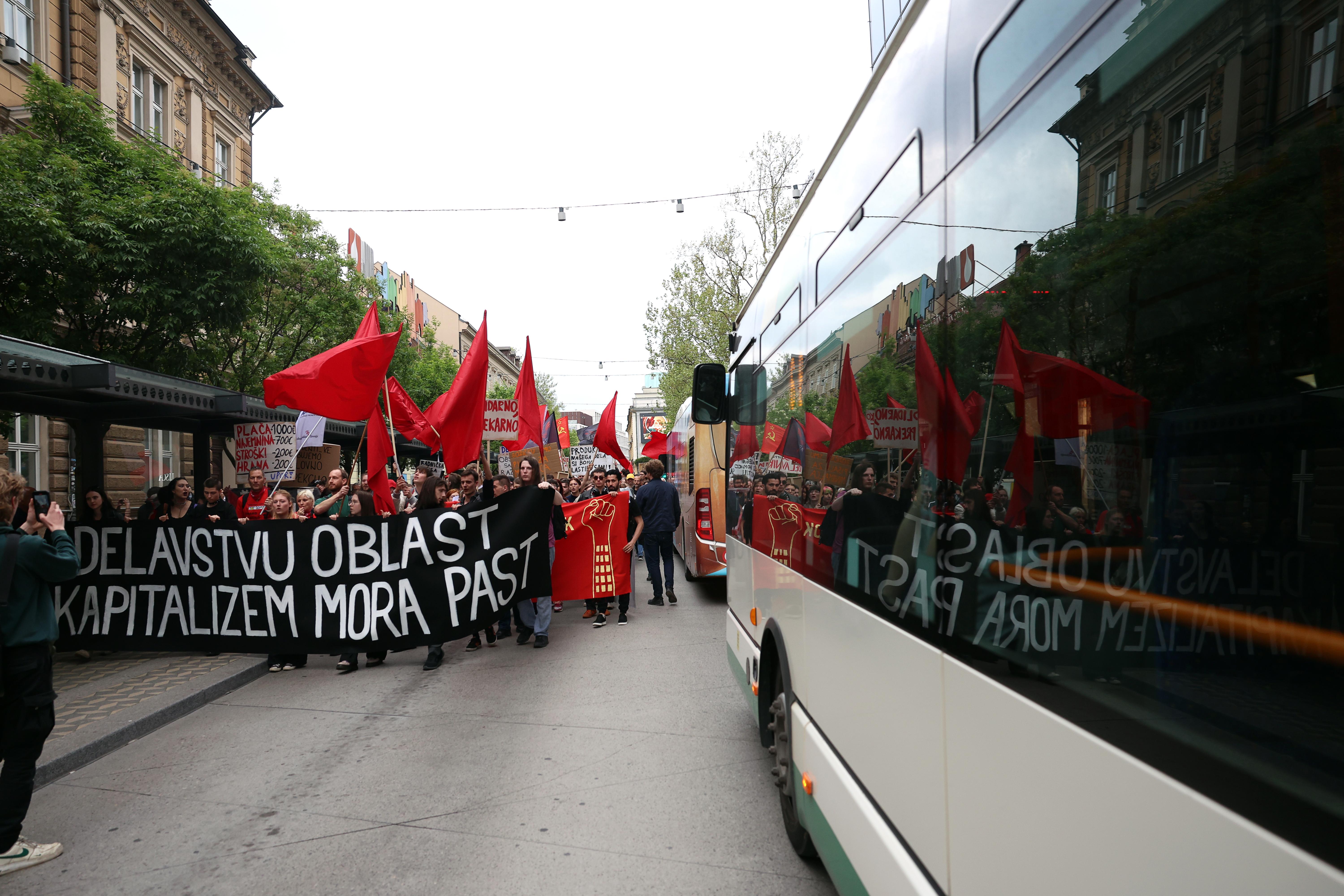 Protest v Ljubljani
