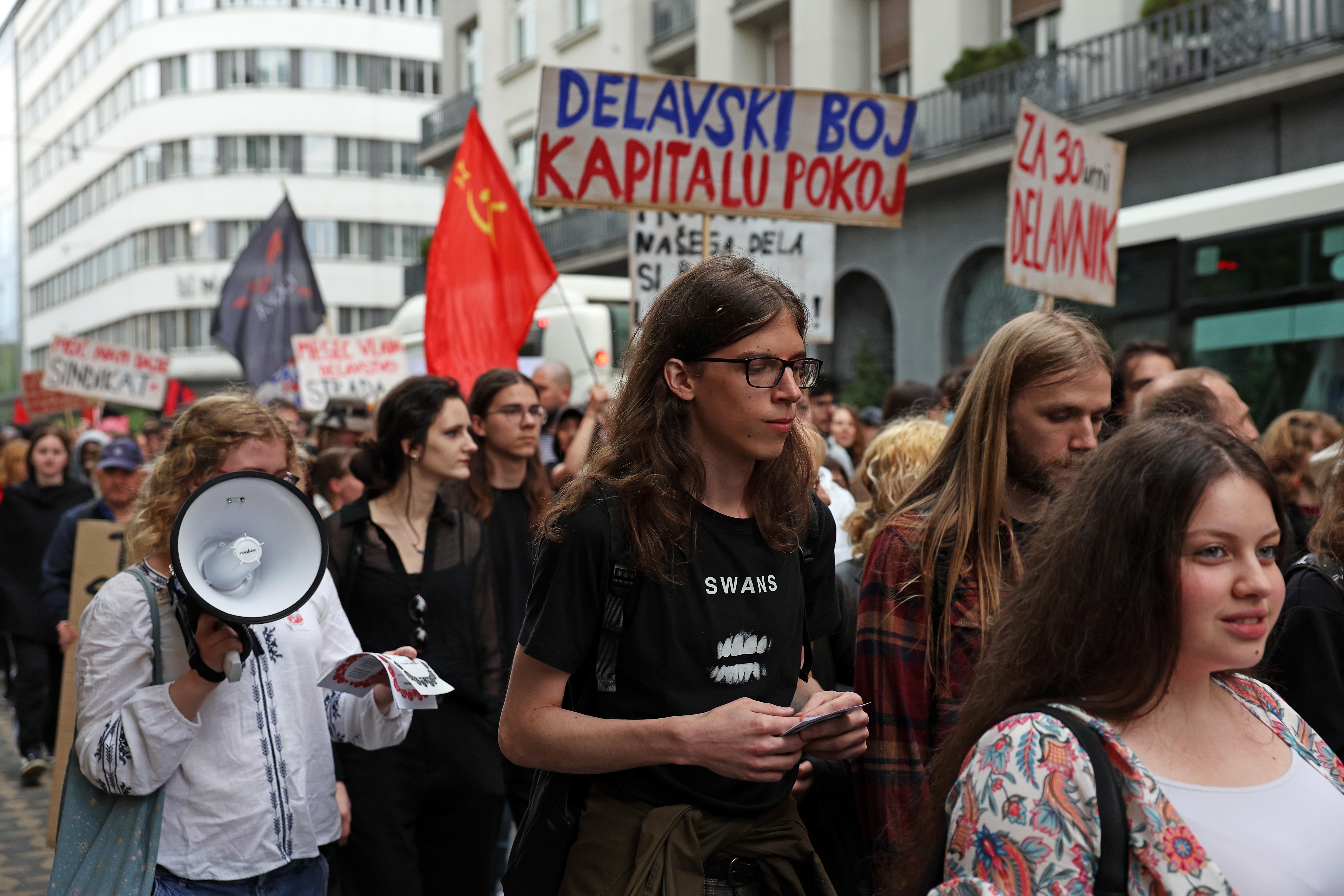 Protest v Ljubljani