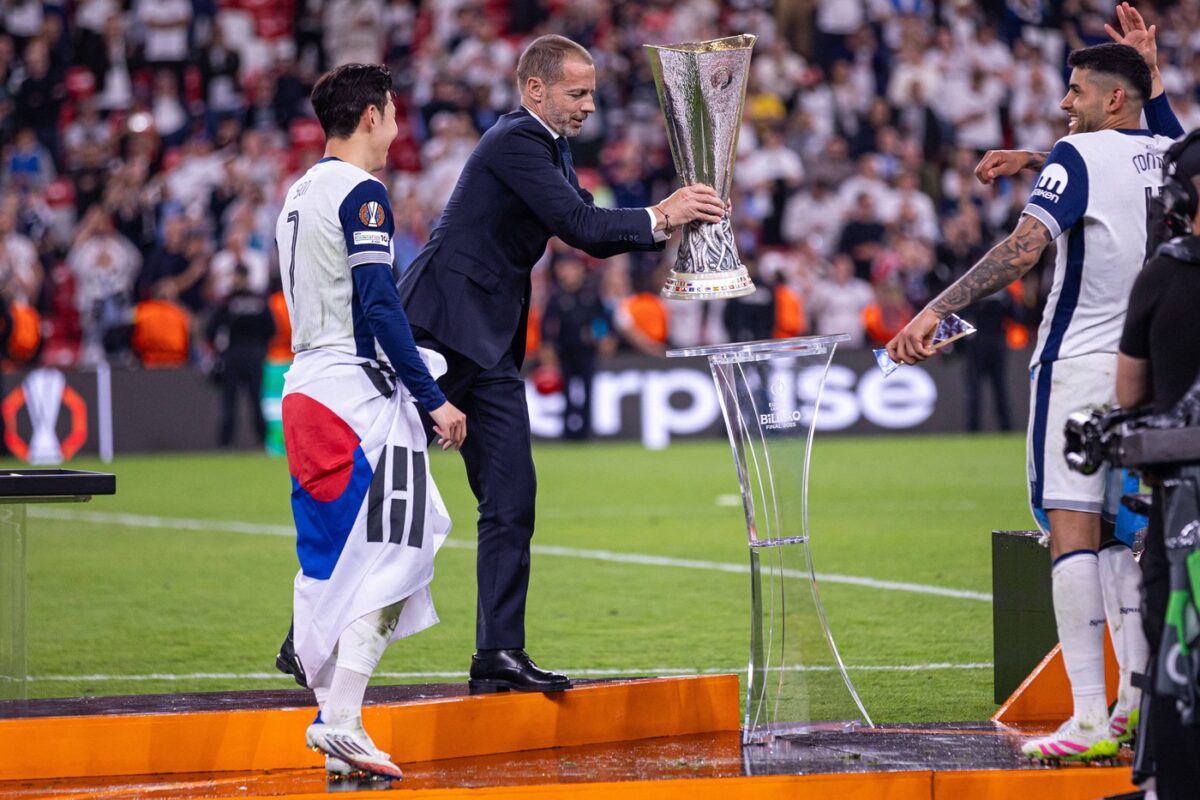 Aleksander Čeferin Europa League Tottenham Manchester United nogomet