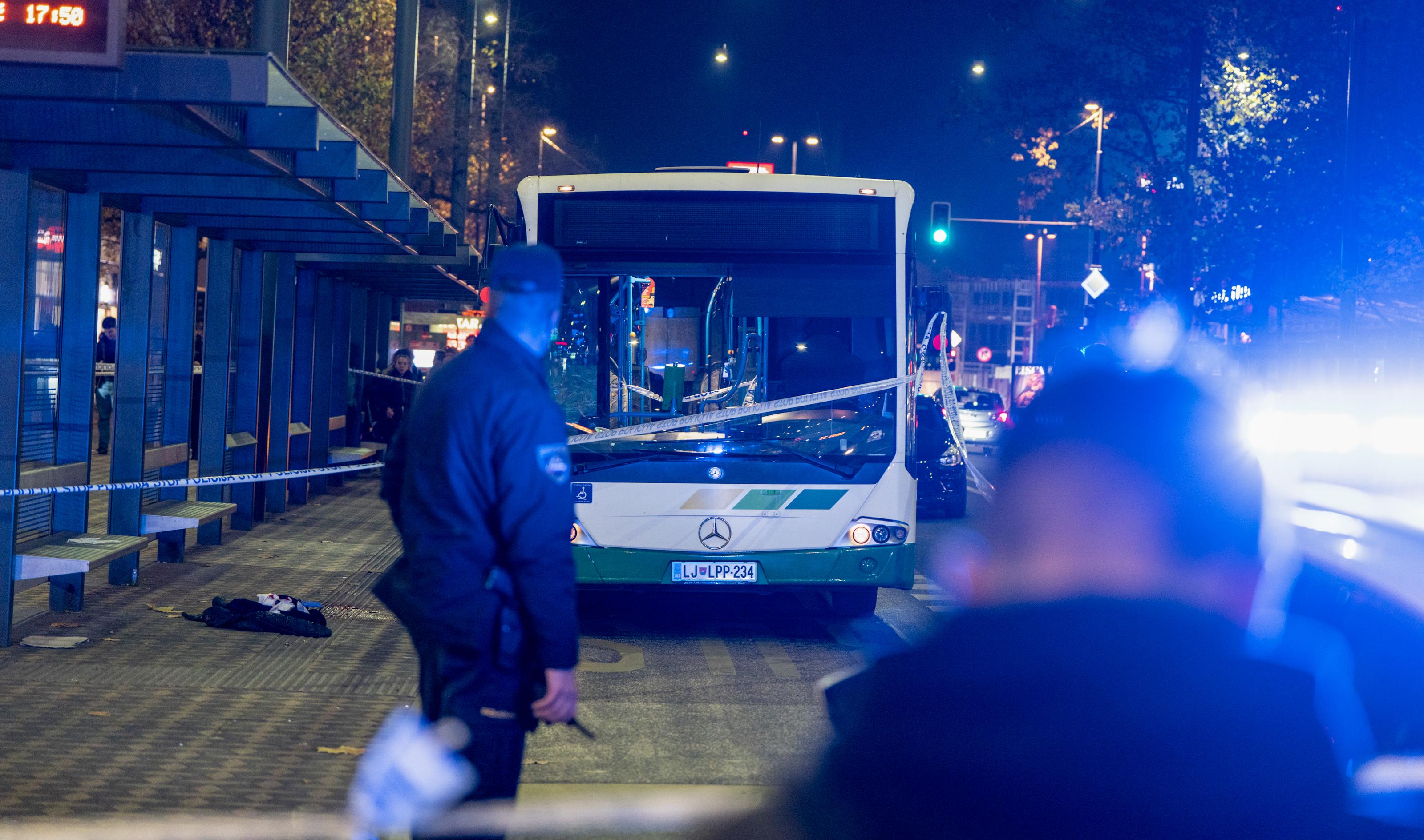 LPP Ljubljana napad nož Bavarski dvor