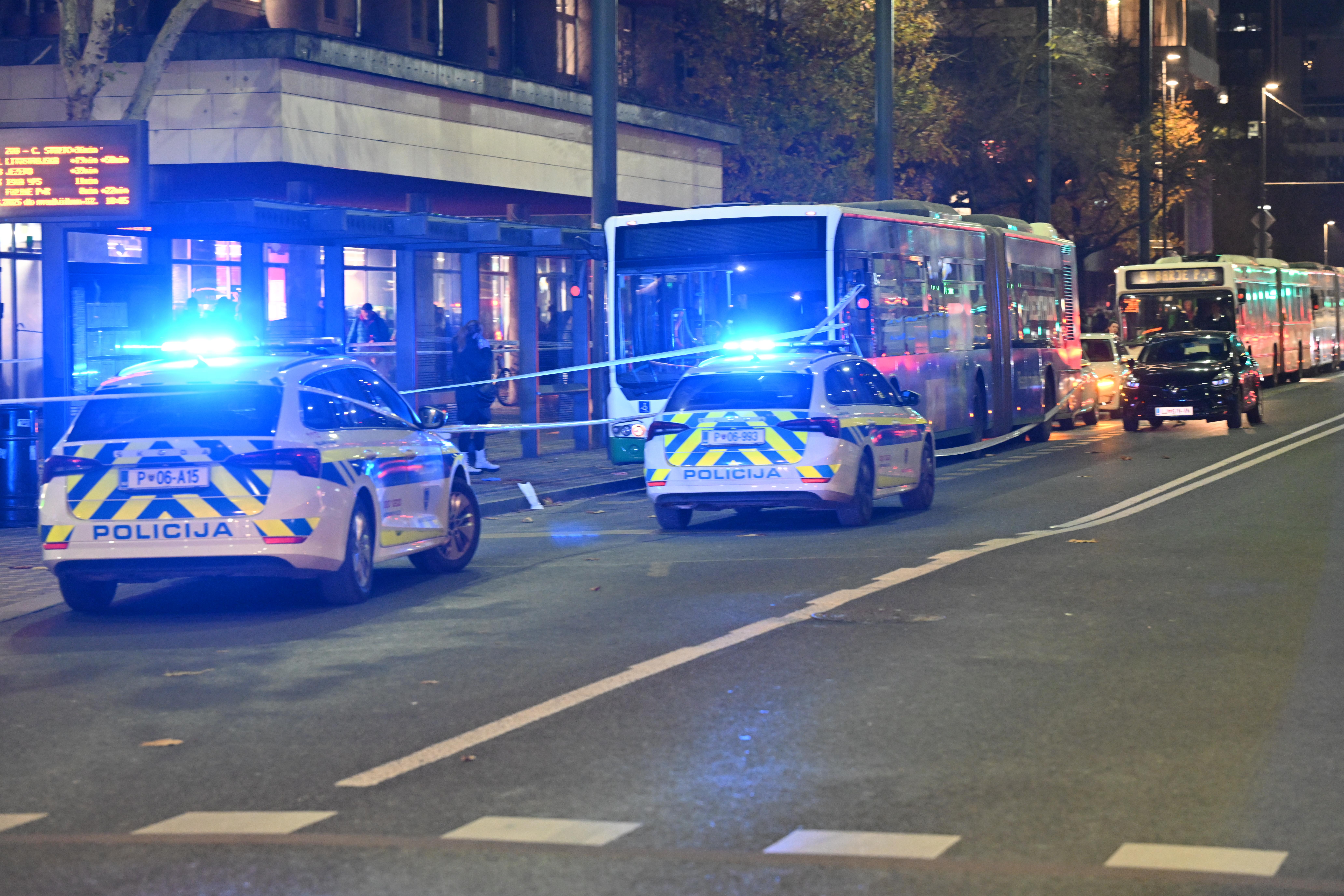 LPP Ljubljana napad nož Bavarski dvor