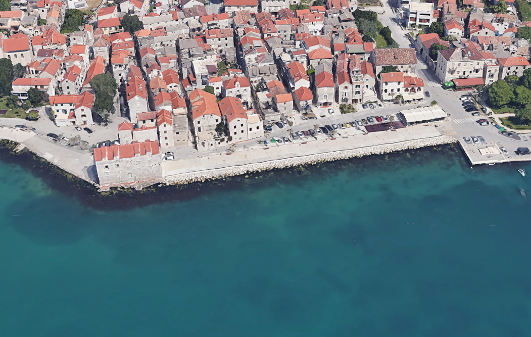 dvorec rotondo kastel hrvaska dalmacija morje jadransko morje turizem hotel prenova