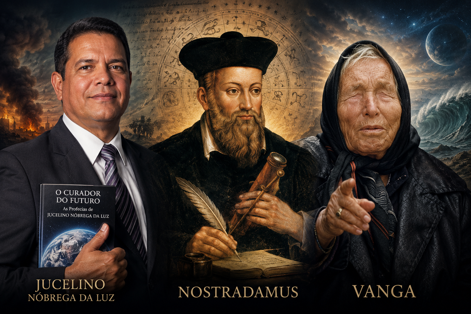 To je napoved jasnovidca Jucelina da Luza: isto sta trdila tudi Nostradamus in Baba Vanga
